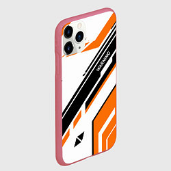 Чехол iPhone 11 Pro матовый CS:GO Asiimov P90 Style, цвет: 3D-малиновый — фото 2