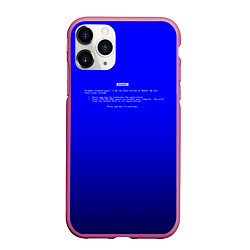 Чехол iPhone 11 Pro матовый BSOD