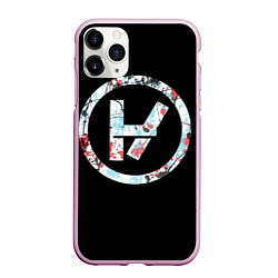 Чехол iPhone 11 Pro матовый 21 Pilots: Symbol, цвет: 3D-розовый