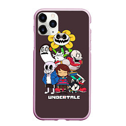 Чехол iPhone 11 Pro матовый Undertale 3