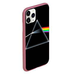 Чехол iPhone 11 Pro матовый Pink floyd, цвет: 3D-малиновый — фото 2