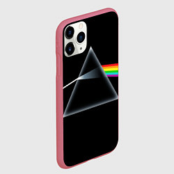 Чехол iPhone 11 Pro матовый Pink floyd, цвет: 3D-малиновый — фото 2