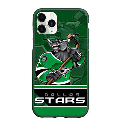 Чехол iPhone 11 Pro матовый Dallas Stars