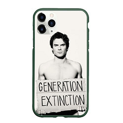 Чехол iPhone 11 Pro матовый Generation Extinction
