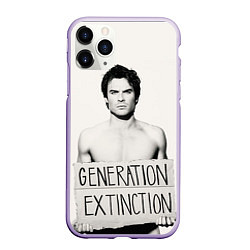 Чехол iPhone 11 Pro матовый Generation Extinction