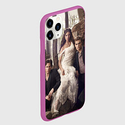 Чехол iPhone 11 Pro матовый Vampire Queen, цвет: 3D-фиолетовый — фото 2