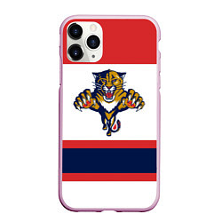 Чехол iPhone 11 Pro матовый Florida Panthers