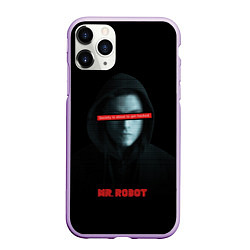 Чехол iPhone 11 Pro матовый Mr Robot