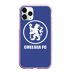 Чехол iPhone 11 Pro матовый Chelsea FC