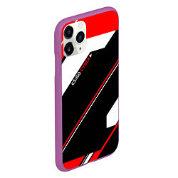 Чехол iPhone 11 Pro матовый CS:GO Cyrex Style, цвет: 3D-фиолетовый — фото 2