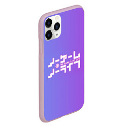 Чехол iPhone 11 Pro матовый No Game No Life, цвет: 3D-розовый — фото 2