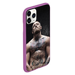 Чехол iPhone 11 Pro матовый Конор Макгрегор, цвет: 3D-фиолетовый — фото 2