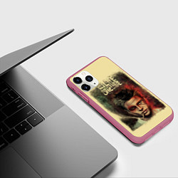 Чехол iPhone 11 Pro матовый This is your life, цвет: 3D-малиновый — фото 2