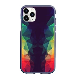 Чехол iPhone 11 Pro матовый Grazy Poly VPPDGryphon, цвет: 3D-серый