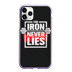 Чехол iPhone 11 Pro матовый The iron never lies