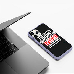 Чехол iPhone 11 Pro матовый The iron never lies, цвет: 3D-светло-сиреневый — фото 2