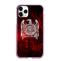 Чехол iPhone 11 Pro матовый Slayer: Blooded Eagle, цвет: 3D-розовый