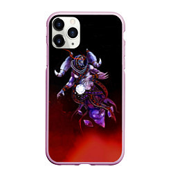 Чехол iPhone 11 Pro матовый Symbols, цвет: 3D-розовый