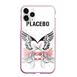 Чехол iPhone 11 Pro матовый Placebo, цвет: 3D-розовый