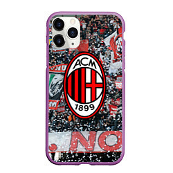 Чехол iPhone 11 Pro матовый Milan FC