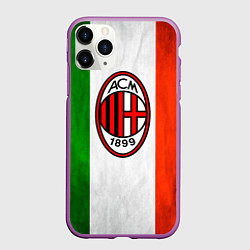 Чехол iPhone 11 Pro матовый Milan2, цвет: 3D-фиолетовый