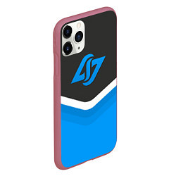 Чехол iPhone 11 Pro матовый CLG Uniform, цвет: 3D-малиновый — фото 2