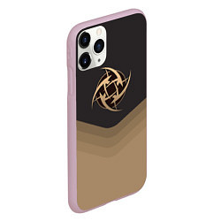Чехол iPhone 11 Pro матовый NiP Uniform, цвет: 3D-розовый — фото 2