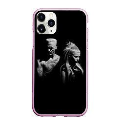 Чехол iPhone 11 Pro матовый Die Antwoord: Black, цвет: 3D-розовый