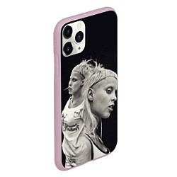 Чехол iPhone 11 Pro матовый Die Antwoord: Black Girl, цвет: 3D-розовый — фото 2