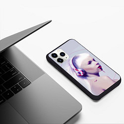 Чехол iPhone 11 Pro матовый Die Antwoord: Wild Eyes, цвет: 3D-черный — фото 2