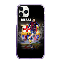 Чехол iPhone 11 Pro матовый Messi FCB