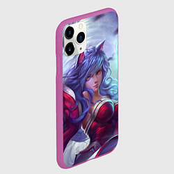Чехол iPhone 11 Pro матовый Red Dress, цвет: 3D-фиолетовый — фото 2