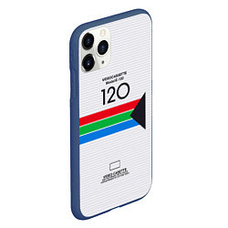 Чехол iPhone 11 Pro матовый VHS E-120, цвет: 3D-тёмно-синий — фото 2