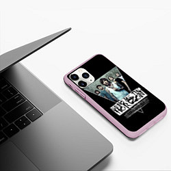 Чехол iPhone 11 Pro матовый Bring Me The Horizon, цвет: 3D-розовый — фото 2