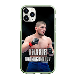 Чехол iPhone 11 Pro матовый Хабиб Нурмагомедов