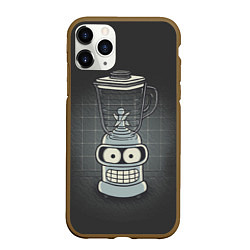 Чехол iPhone 11 Pro матовый Bender Blender