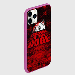 Чехол iPhone 11 Pro матовый Dawn of the Doge, цвет: 3D-фиолетовый — фото 2