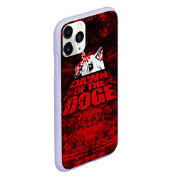 Чехол iPhone 11 Pro матовый Dawn of the Doge, цвет: 3D-светло-сиреневый — фото 2