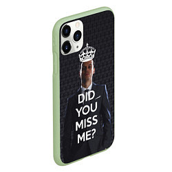 Чехол iPhone 11 Pro матовый Keep Calm & Did You Miss Me?, цвет: 3D-салатовый — фото 2