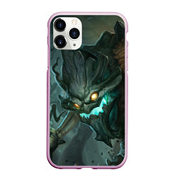 Чехол iPhone 11 Pro матовый Маокай, цвет: 3D-розовый