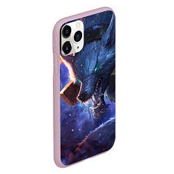 Чехол iPhone 11 Pro матовый Warwick, цвет: 3D-розовый — фото 2