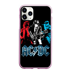 Чехол iPhone 11 Pro матовый AC/DC: Ice & Fire