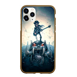 Чехол iPhone 11 Pro матовый Motorhead Guitarist