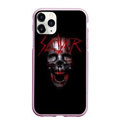 Чехол iPhone 11 Pro матовый Slayer: Wild Skull, цвет: 3D-розовый