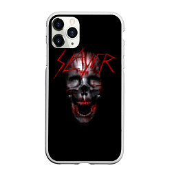 Чехол iPhone 11 Pro матовый Slayer: Wild Skull, цвет: 3D-белый