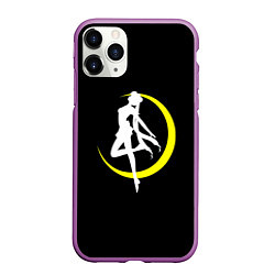 Чехол iPhone 11 Pro матовый Сейлор Мун, цвет: 3D-фиолетовый