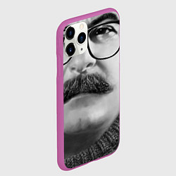 Чехол iPhone 11 Pro матовый Stalin: Style in, цвет: 3D-фиолетовый — фото 2