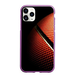 Чехол iPhone 11 Pro матовый Баскетбольный мяч