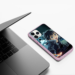 Чехол iPhone 11 Pro матовый Alice Schuberg2, цвет: 3D-розовый — фото 2