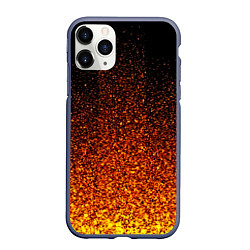 Чехол iPhone 11 Pro матовый БЛЕСК, цвет: 3D-серый